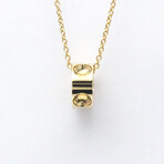 Louis Vuitton // 18k Yellow Gold Empreinte Necklace // 15.94" // Store Display