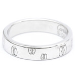 Cartier // 18k White Gold Happy Birthday Ring // Ring Size: 5.25 // Store Display