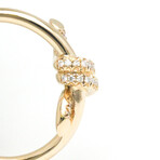 Tiffany & Co. // 18k Rose Gold Knot Diamond Ring // Ring Size: 6.5 // Store Display