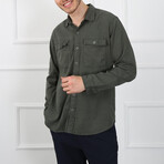 Double Pocket Shirt // Green (2XL)