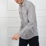 Double Pocket Shirt // Light Gray (L)