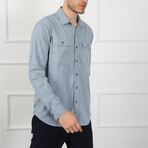 Double Pocket Shirt // Gray (2XL)