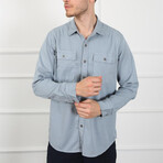 Double Pocket Shirt // Gray (S)