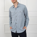 Double Pocket Shirt // Gray (M)