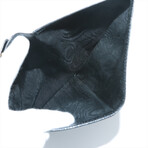 Chanel Coco Mark Caviarskin Wallet Black Gold Metal fittings 4574056