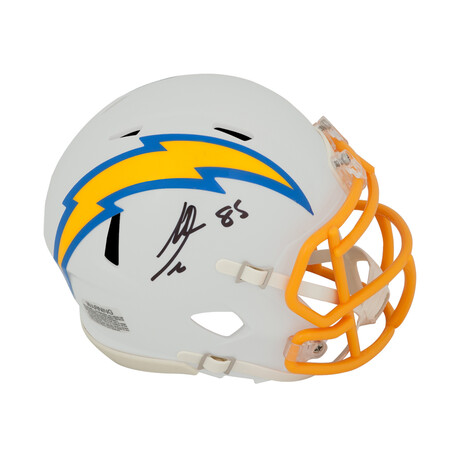 Antonio Gates // Signed Chargers Riddell Speed Mini Helmet