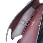 Chanel Big Matelasse Caviarskin Double flap Double chain bag Black Gold Metal fittings 21197505