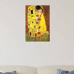 The Kiss by Gustav Klimt (26"H x 18"W x 1.5"D)