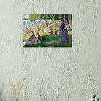 Sunday Afternoon on the Island of La Grande Jatte by Georges Seurat (18"H x 26"W x 1.5"D)