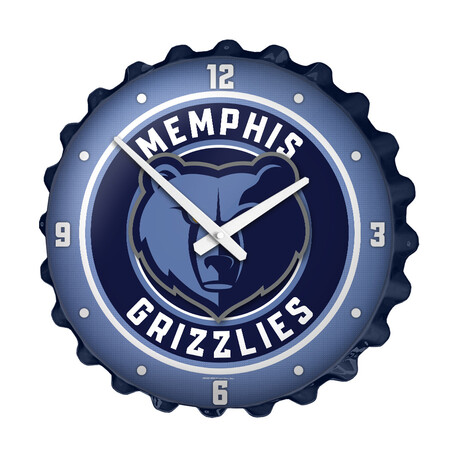 Memphis Grizzlies // Bottle Cap Wall Clock