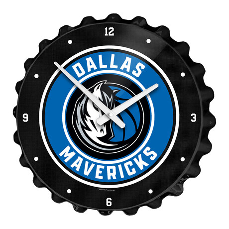 Dallas Mavericks // Bottle Cap Wall Clock