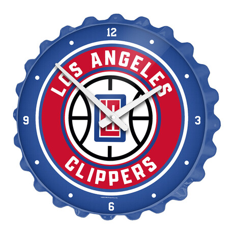 Los Angeles Clippers // Bottle Cap Wall Clock