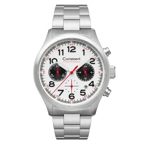 Cortebert Ouragan Chronograph Quartz // CB-3009-66