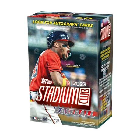 2023 Topps Stadium Club Baseball Blaster Box // Sealed Box Of Cards