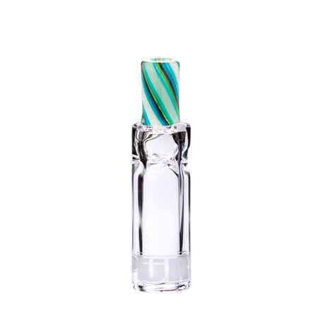 7.5mm Smokey Heady Glass Filter Tip // Clear (Air)