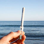 7.5mm Smokey Heady Glass Filter Tip // Clear (Air)