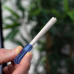 6.5mm Tapered Glass Tip (Blue)