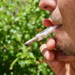 7.5mm Smokey Glass Filter Tip // Blue (Blue)