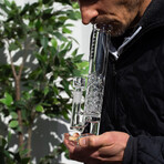 10" Honeycomb Straight Tube Bong