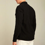 Solid Shacket // Black (M)