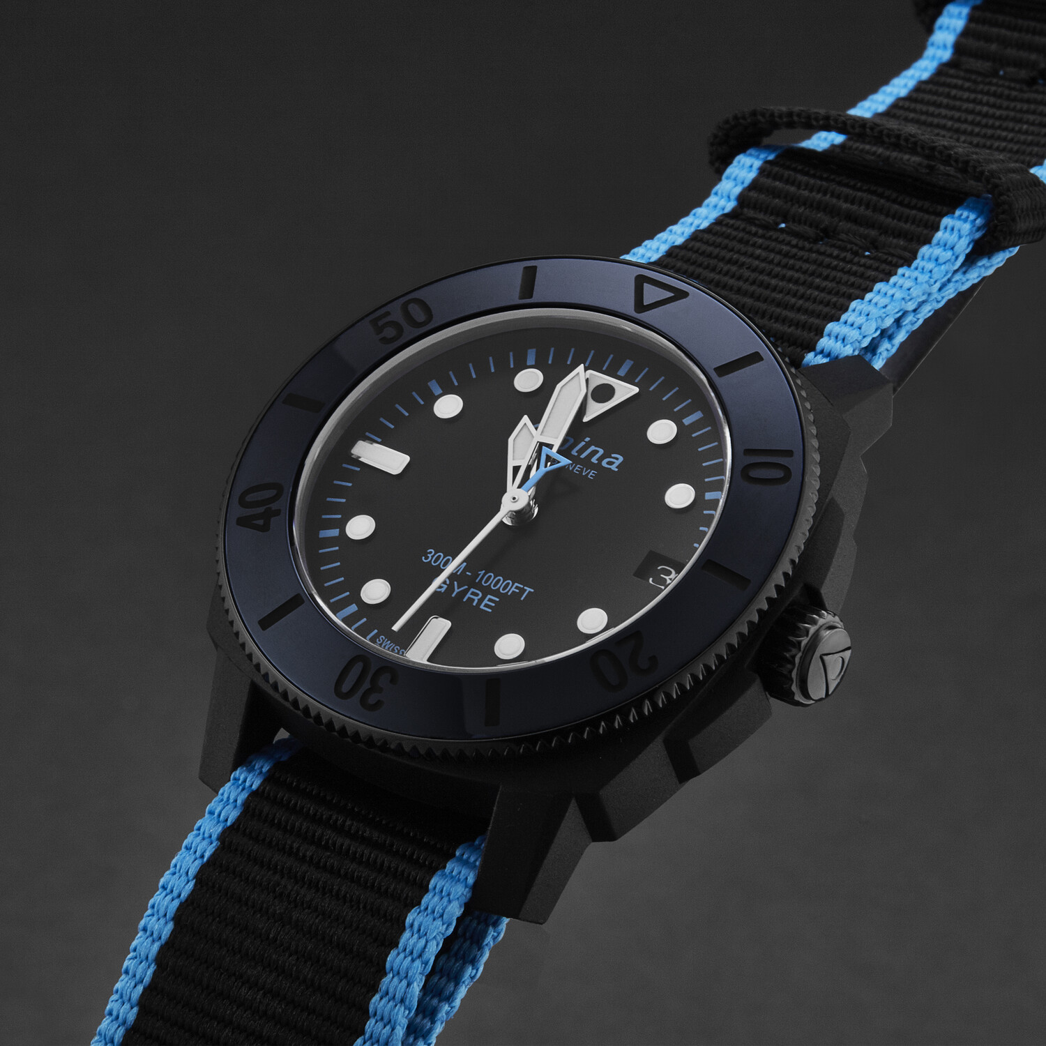 Alpina Ladies Seastrong Diver Gyre Automatic // AL-525LBN3VG6 - Alpina ...