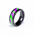 Joker Lume Ring In Black ceramic (8.5)