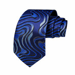Handmade Silk Tie // Blue