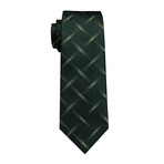 Handmade Silk Tie // Forest Green