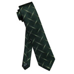 Handmade Silk Tie // Forest Green