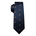 Handmade Silk Tie // Navy