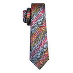 Handmade Silk Tie // Multicolor Plaid