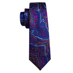 Handmade Silk Tie //  Blue