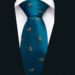 Handmade Silk Tie // Teal