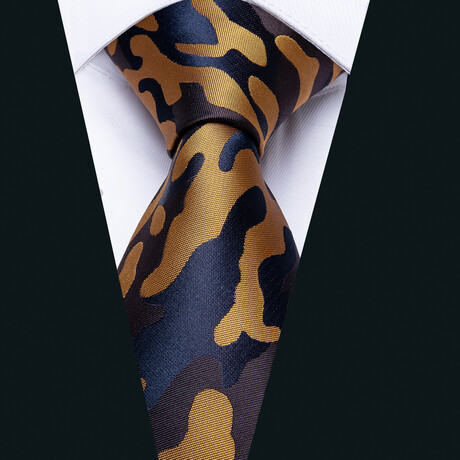 Handmade Silk Tie // Camo