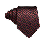 Handmade Silk Tie // Dark Red