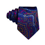 Handmade Silk Tie //  Blue