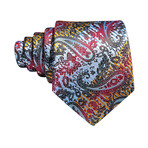 Handmade Silk Tie // Multicolor Plaid
