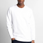 Crew Neck Sweatshirt // White (XS)