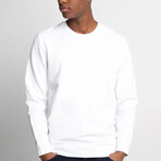 Crew Neck Sweatshirt // White (M)