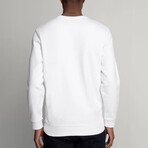 Crew Neck Sweatshirt // White (XS)