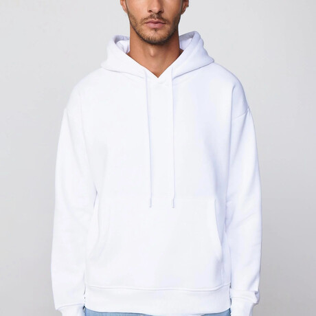 Hooded Sweatshirt // White (XS)