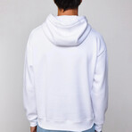 Hooded Sweatshirt // White (XL)