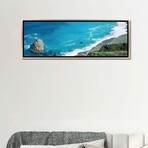 Turquoise Waters of the Pacific Ocean I by Panoramic Images (12"H x 36"W x 1.5"D)