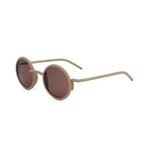 Kartell // Unisex Sunglasses // KL018S-04 // Dark Beige + Brown