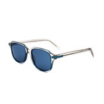 Kartell // Unisex Sunglasses // KL020S-04 // Crystal + Blue