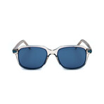Kartell // Unisex Sunglasses // KL020S-04 // Crystal + Blue