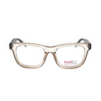 Kartell // Unisex Optical Frame // KL001V-03 // Beige + Brown