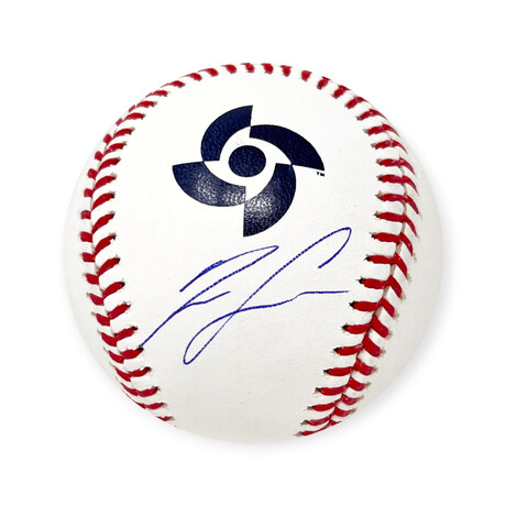 Ronald Acuna Jr. // Atlanta Braves // Autographed Official World Baseball Classic Baseball