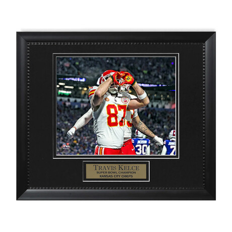 Travis Kelce // Kansas City Chiefs // Unsigned Photograph + Framed