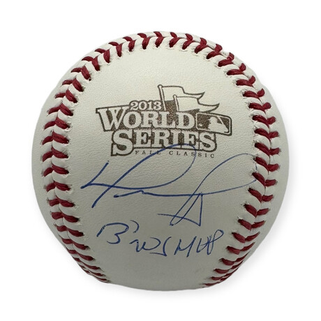 David Ortiz // Boston Red Sox // Autographed Baseball + Inscription
